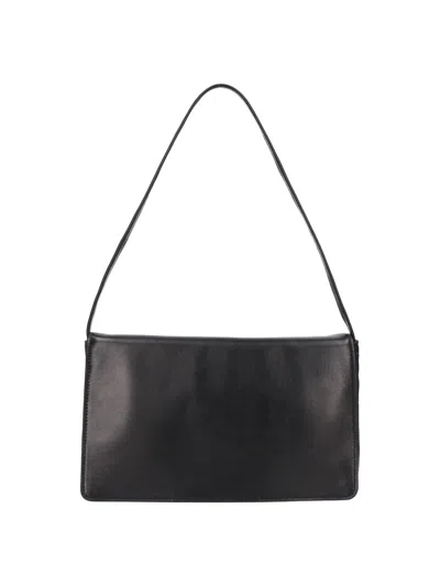 The Row Small Shoulder Bag "nuance" In Black