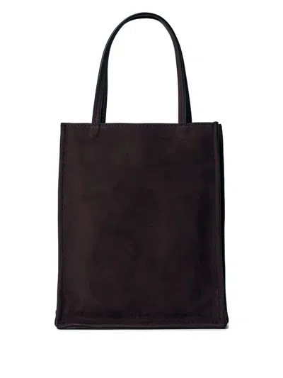 The Row Small To Go Suede Tote Bag