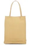 The Row Small To Go Tote Bag In Mustard Ans