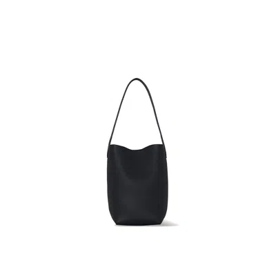 The Row Small Tote Bag In Black