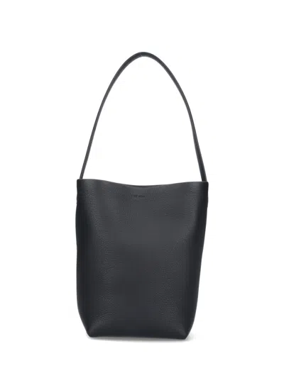 The Row Small Tote Bag "n/s Park" In Black