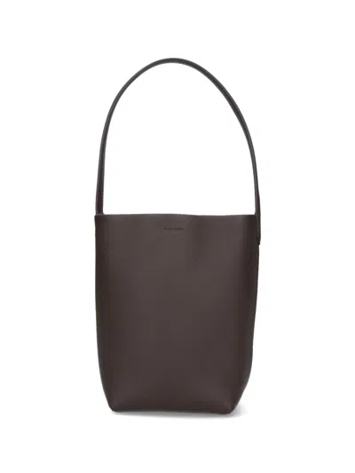 The Row Small Tote Bag "n/s Park" In Brown