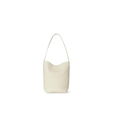 The Row Small Tote Bag In White