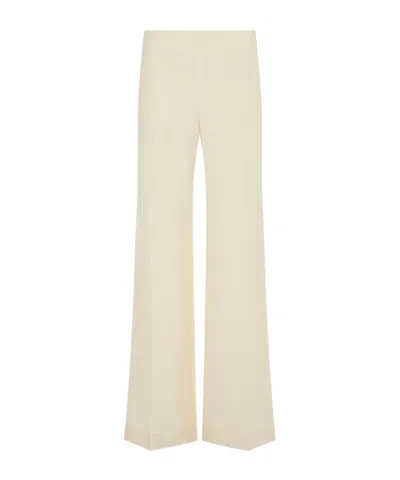 The Row Small Trumpet Casual Pants In Off White