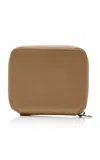 The Row Small Zip Wallet In Neutral