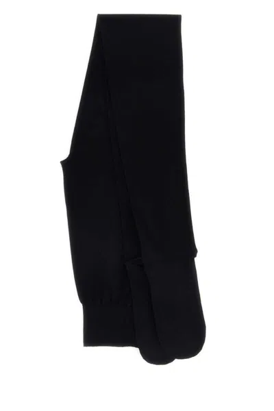 The Row Black Stretch Viscose Blend Collant