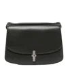 The Row Sofia 10 Clamshell Saddle Bag In Black