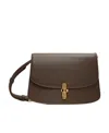 The Row Sofia 8.75 Adjustable Shoulder Strap Crossbody Bag In Brown