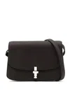 The Row Sofia 8.75 Leather Shoulder Bag In Brown