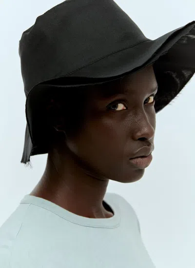 The Row Sofia Bucket Hat In Black