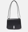 The Row Sofia Leather Shouder Bag In Black