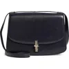 The Row Sofia Leather Shoulder Bag In Marine