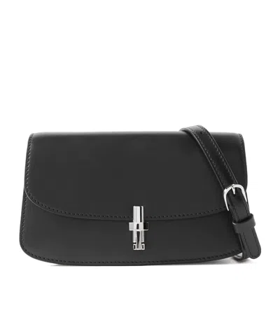 The Row Sofia Shoulder Bag In Black