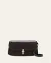 The Row Sofia Small Crossbody Bag In Crpd Cuir Pld