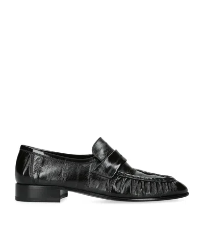 THE ROW SOFT EEL LOAFERS