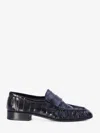 The Row Calfskin Tassel Boyfriend Loafers In Black