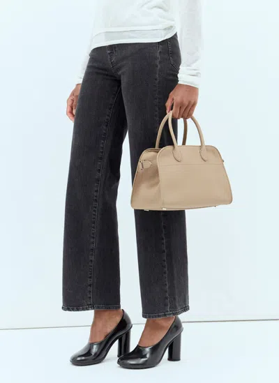 The Row Soft Margaux 10 Handbag In Sand