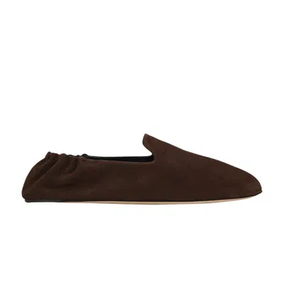 Pre-owned The Row Soft Mocassin 'lacquer Brown' | Men's Size 43