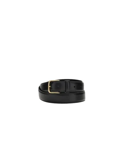 The Row Solid Color Belt In Black