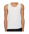 The Row Solstice Ribbed-knit Tank Top In White