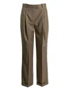 The Row Sorina Trousers In Brown
