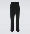 The Row Speek Corduroy Straight Pants In Schwarz