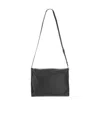 The Row Square Shoulder Bag In Black
