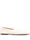 The Row Square-toe Loafers In Neutral