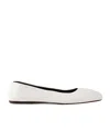 The Row Square-toed Ballet Shoes In Multi
