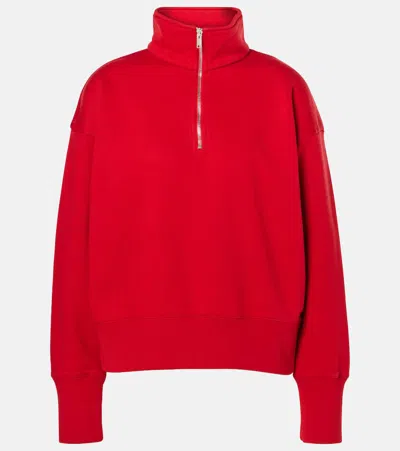 The Row Pullover Stanfield Aus Einem Baumwollgemisch In Drr Deep Red/red
