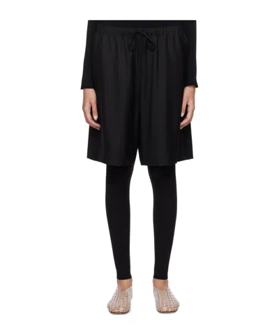 The Row Stanton Shorts In Black