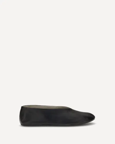 The Row Ballerine Stella In Black