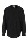 The Row Camicia Stendhal In Misto Lana Nera Uomo