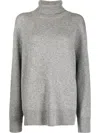 The Row Stepny Wool And Cashmere Sweater In Grey