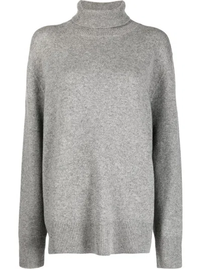 The Row Roll-neck Long Jumper In Grey