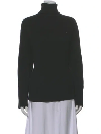 Pre-owned The Row Stepny Sweater Wool Sweater In Black