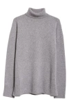 The Row Stepny Wool & Cashmere Knit Sweater In Grey Melange