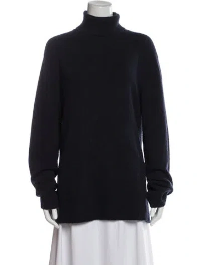 Pre-owned The Row Stepny Wool Sweater In Blue