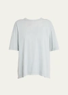 THE ROW STEVEN RELAXED SHORT SLEEVE TOP