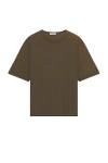 The Row Steven Top In Grey Taupe