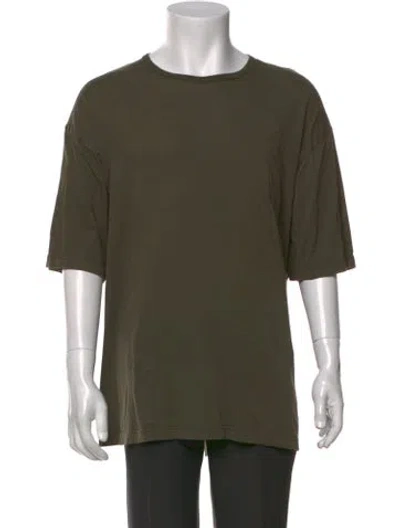 Pre-owned The Row Steven Top Short Sleeve Shirt In Green