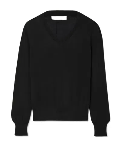 The Row Stockwell Cashmere Sweater In Black