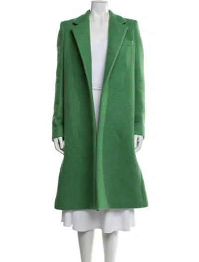 Pre-owned The Row Stowe Alpaca Coat In Green