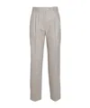 The Row Pantaloni Light Pebble In Nude
