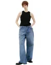 The Row Lesley Cropped Straight-leg Jeans In Blue