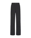 The Row Riaco Mid-rise Straight-leg Ankle Jeans In Black