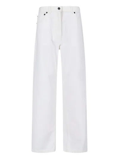 The Row Straight Jeans "burty" In White