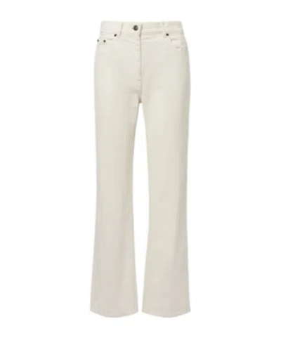 The Row Straight Jeans In White