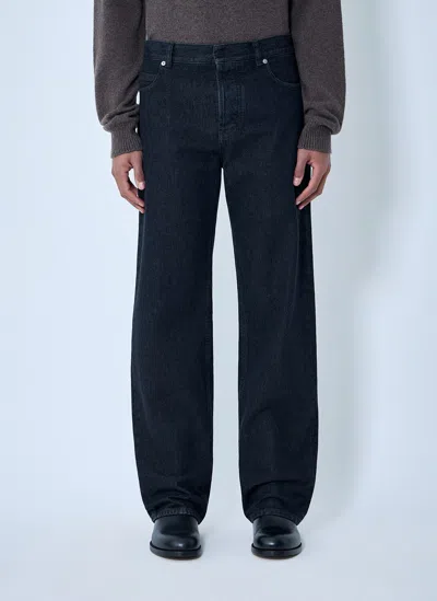 The Row Straight-leg Denim Jeans In Black