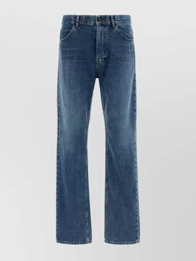 THE ROW STRAIGHT LEG DENIM TROUSERS WITH BELT LOOPS